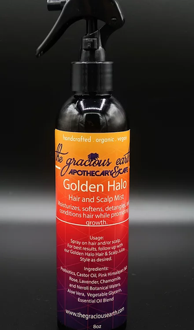 Golden Halo Hair & Scalp Mist